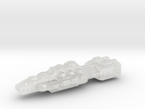 Ancients Frigate in Clear Ultra Fine Detail Plastic