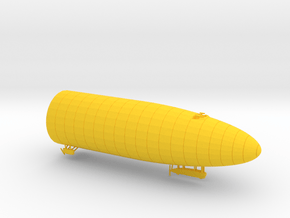 1/500 R class Zeppelin L32 (LZ74) Front in Yellow Smooth Versatile Plastic