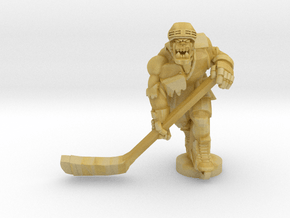 Orc Table Hockey Player in Tan Fine Detail Plastic