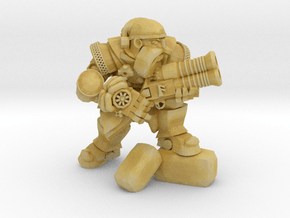 Space Dwarf Rifleman in Tan Fine Detail Plastic