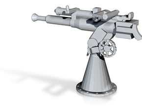 1/72 Scale 3 Inch 23 Cal AA Gun in Tan Fine Detail Plastic