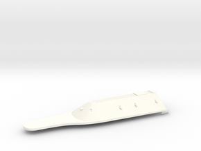 1/350 CSS Virginia Casemate Rear in White Smooth Versatile Plastic