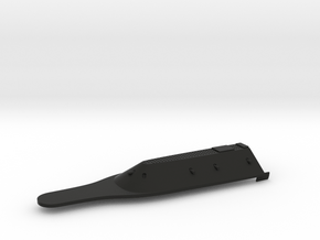 1/350 CSS Virginia Casemate Rear in Black Smooth Versatile Plastic