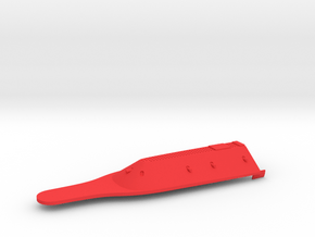 1/350 CSS Virginia Casemate Rear in Red Smooth Versatile Plastic
