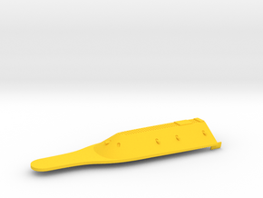1/350 CSS Virginia Casemate Rear in Yellow Smooth Versatile Plastic