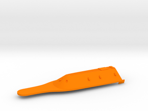 1/350 CSS Virginia Casemate Rear in Orange Smooth Versatile Plastic