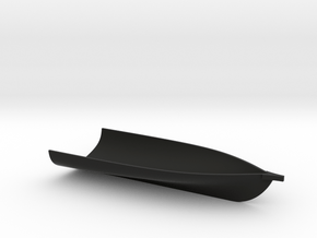 1/350 CSS Virginia Hull Front in Black Smooth Versatile Plastic