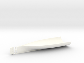 1/350 CSS Virginia Hull Rear in White Smooth Versatile Plastic