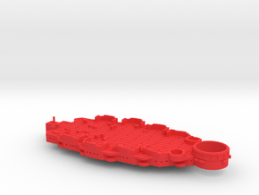 1/700 USS Arizona (BB-39) Casemate Deck w/out 5'' in Red Smooth Versatile Plastic