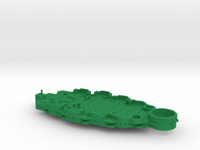 1/700 USS Arizona (BB-39) Casemate Deck w/out 5'' in Green Smooth Versatile Plastic