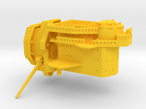 1/350 Bourgogne (1943) Front Superstructure in Yellow Smooth Versatile Plastic