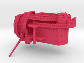 1/350 Alsace Class (1940) Front Superstructure in Pink Smooth Versatile Plastic