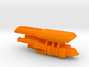 Eureka Maru / 5cm - 2in in Orange Smooth Versatile Plastic
