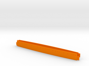 1/350 Alsace Class Rear Midships Waterline in Orange Smooth Versatile Plastic