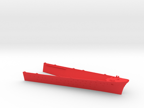 1/350 Alsace Class Bow Waterline in Red Smooth Versatile Plastic