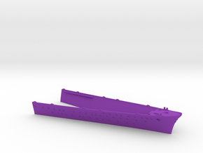 1/350 Alsace Class Bow Waterline in Purple Smooth Versatile Plastic
