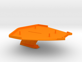 1/2500 Taiho Class Pod Bottom in Orange Smooth Versatile Plastic