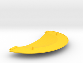 1/2500 Orion Class Front Lower Saucer Ultra-Detail in Yellow Smooth Versatile Plastic