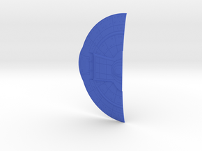 1/2500 Orion Class Rear Upper Saucer Ultra-Detail in Blue Smooth Versatile Plastic
