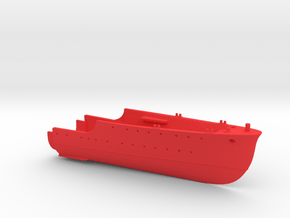 1/350 Shimushu Class Bow (Full Hull) in Red Smooth Versatile Plastic