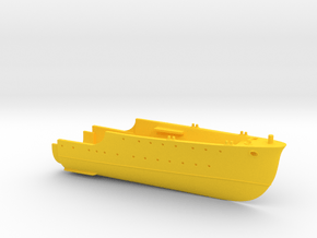 1/350 Shimushu Class Bow (Full Hull) in Yellow Smooth Versatile Plastic