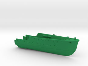 1/350 Shimushu Class Bow (Full Hull) in Green Smooth Versatile Plastic