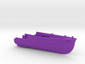 1/350 Shimushu Class Bow (Full Hull) in Purple Smooth Versatile Plastic