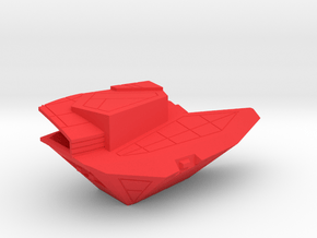 1/1000 Andor Class Left Torpedo Pod in Red Smooth Versatile Plastic
