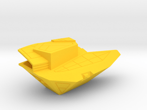 1/1000 Andor Class Left Torpedo Pod in Yellow Smooth Versatile Plastic