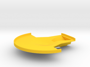 1/1000 Andor Class Lower Saucer in Yellow Smooth Versatile Plastic