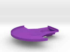 1/1000 Andor Class Lower Saucer in Purple Smooth Versatile Plastic