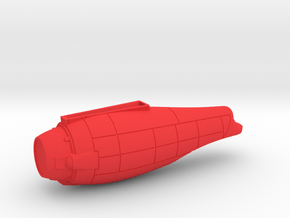1/1000 Andor Class Secondary Hull in Red Smooth Versatile Plastic