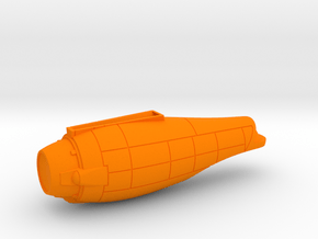 1/1000 Andor Class Secondary Hull in Orange Smooth Versatile Plastic