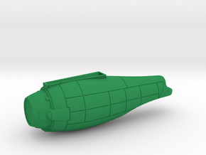 1/1000 Andor Class Secondary Hull in Green Smooth Versatile Plastic