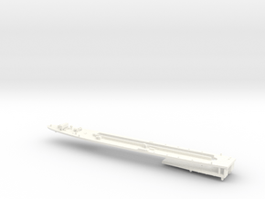 1/350 Shimushu Class Deck in White Smooth Versatile Plastic