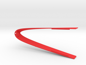 1/350 Alsace Class Stern Waterline in Red Smooth Versatile Plastic