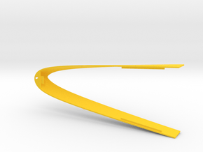 1/350 Alsace Class Stern Waterline in Yellow Smooth Versatile Plastic