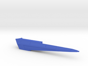 1/1000 Klingon TOS Battlecruiser Right Nacelle in Blue Smooth Versatile Plastic