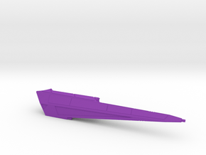 1/1000 Klingon TOS Battlecruiser Right Nacelle in Purple Smooth Versatile Plastic