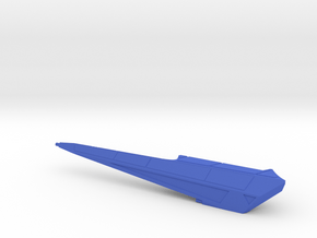 1/1000 Klingon TOS Battlecruiser Left Nacelle in Blue Smooth Versatile Plastic
