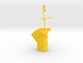 1/350 Masséna (1943) Funnel in Yellow Smooth Versatile Plastic