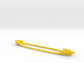 1/350 CSS Alabama Hull (Waterline) in Yellow Smooth Versatile Plastic