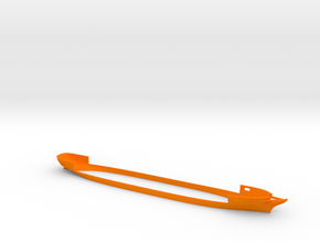 1/350 CSS Alabama Hull (Waterline) in Orange Smooth Versatile Plastic