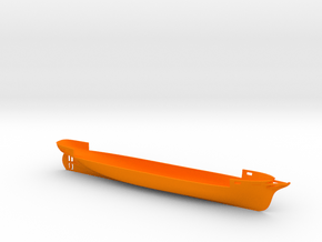 1/350 CSS Alabama Full Hull in Orange Smooth Versatile Plastic