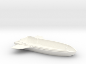 1/56 Shuttlepod Bottom (NX Class) in White Smooth Versatile Plastic