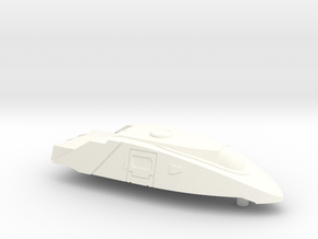 1/56 Shuttlepod Top (NX Class) in White Smooth Versatile Plastic