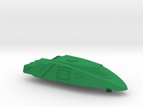 1/56 Shuttlepod Top (NX Class) in Green Smooth Versatile Plastic