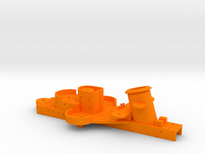 1/350 Shcherbakov Rear Superstructure in Orange Smooth Versatile Plastic