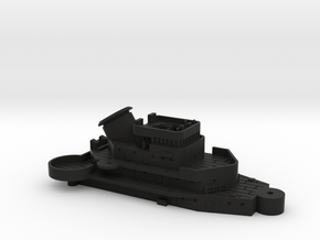 1/350 Shcherbakov Front Superstructure in Black Smooth Versatile Plastic