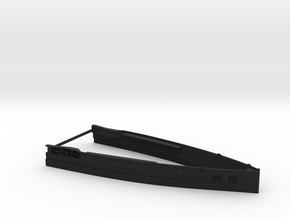 1/350 Lyon (1915) Bow Waterline in Black Smooth Versatile Plastic